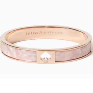 Kate spade New York marble spade punch bangle